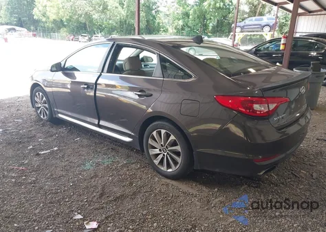 2017 Hyundai Sonata Sport from USA, damaged, VIN 5NPE34AF1HH439004